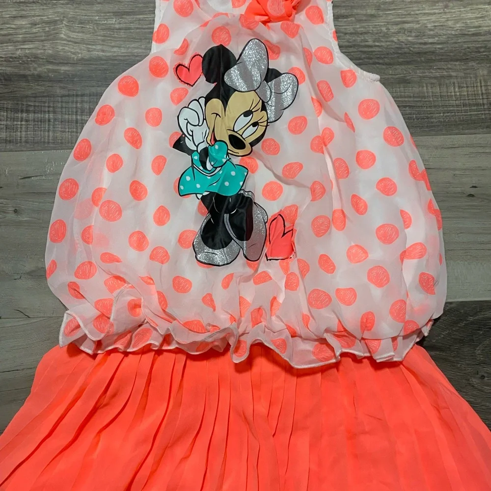 Disney Minnie Mouse Skirt + Top Set Size 5t - Picture 1 of 4